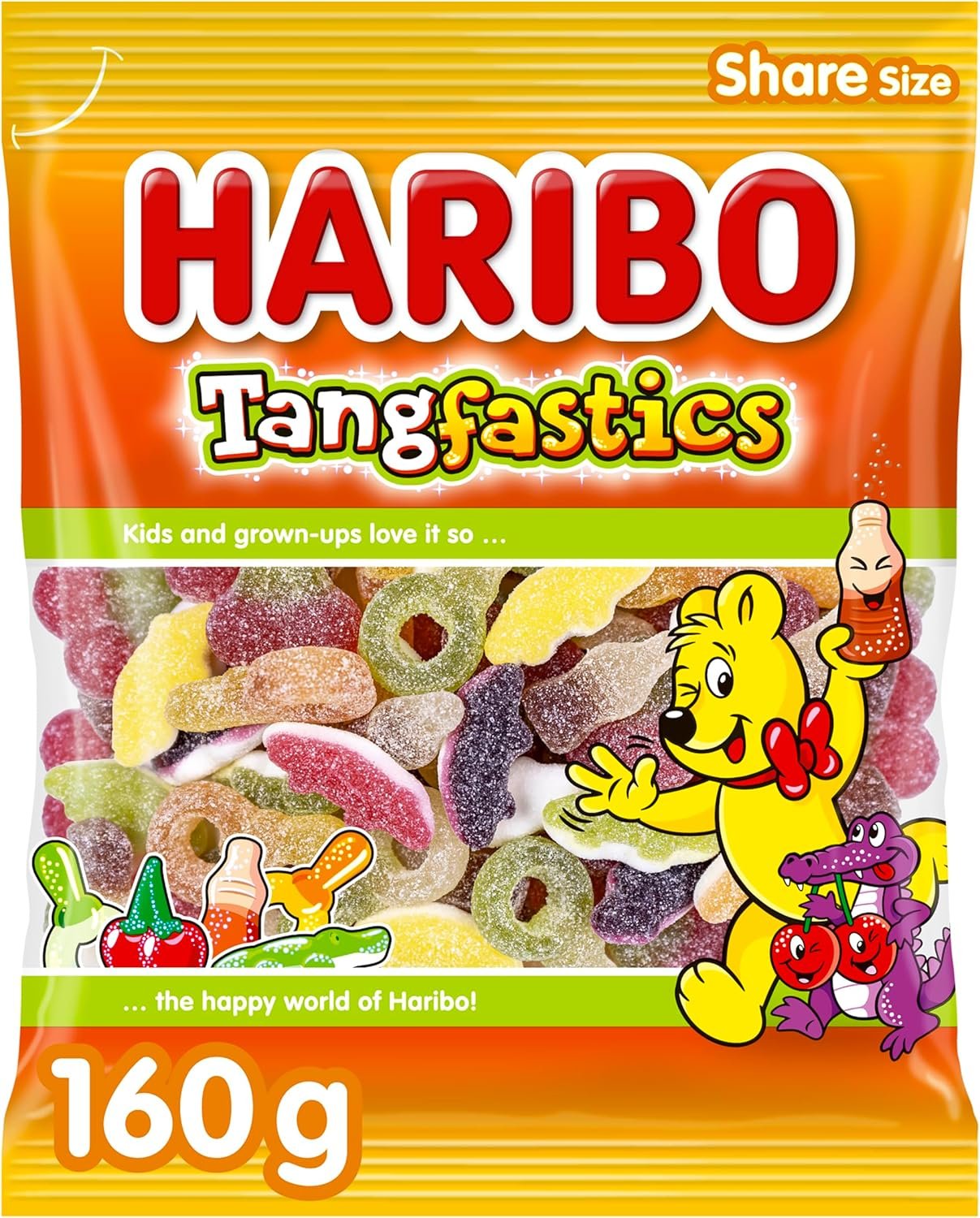 Haribo Tangfastics 160g (pack of 5)